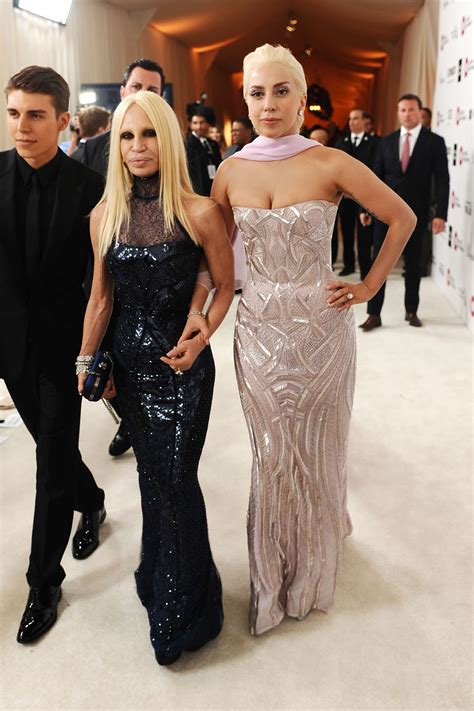 donatella versace and lady gaga